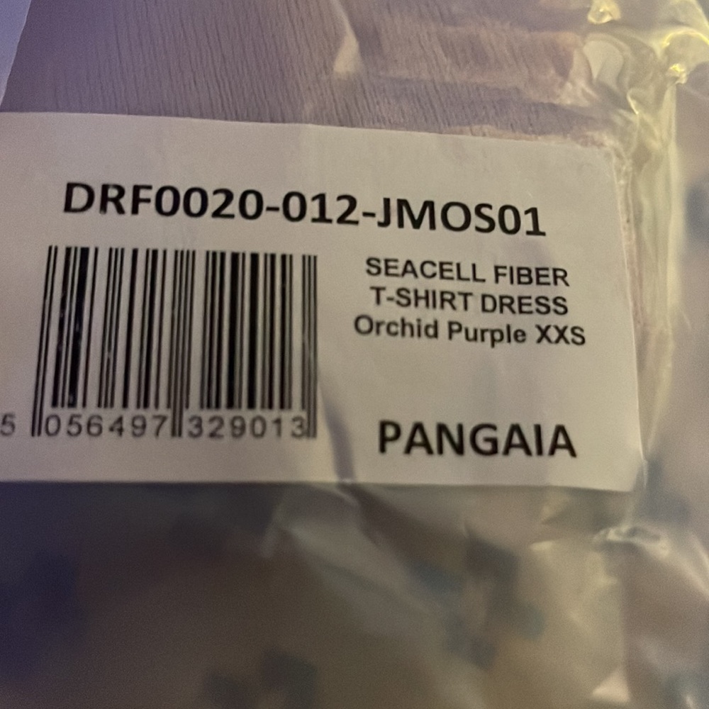 NWT Pangaia Seacell Fiber T Shirt Dress - Picture 4 of 4